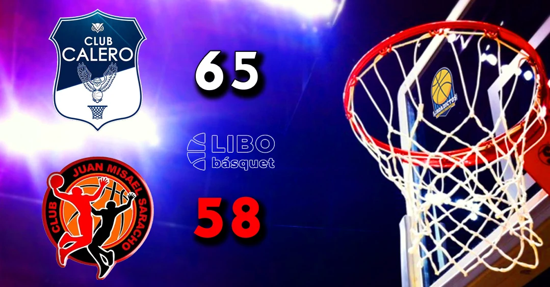 Calero 65-58 Saracho