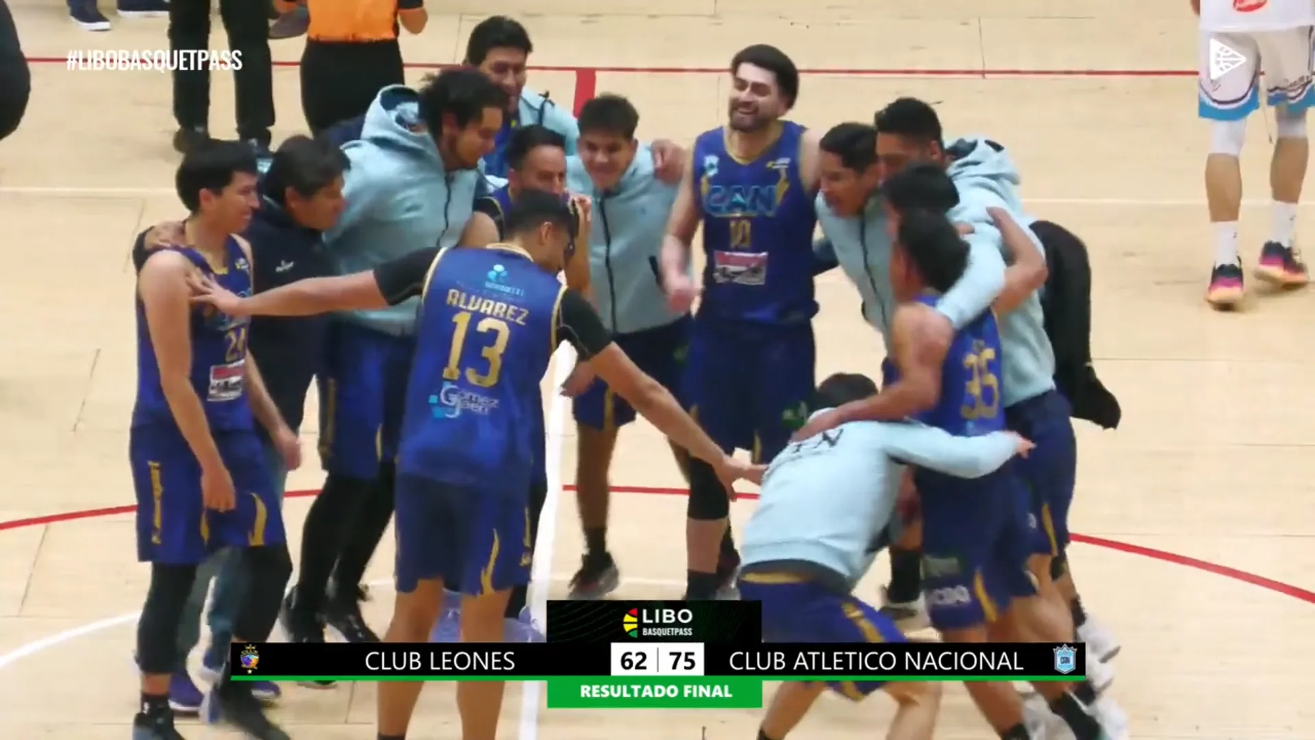 Leones 62-75 CAN (Juego 1)