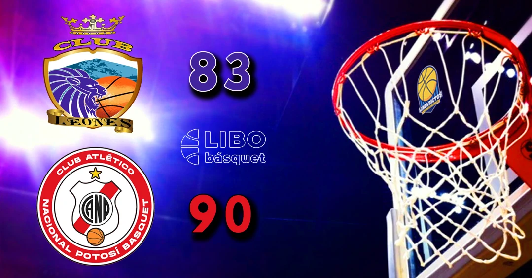 Leones 83-90 Nacional Potosi