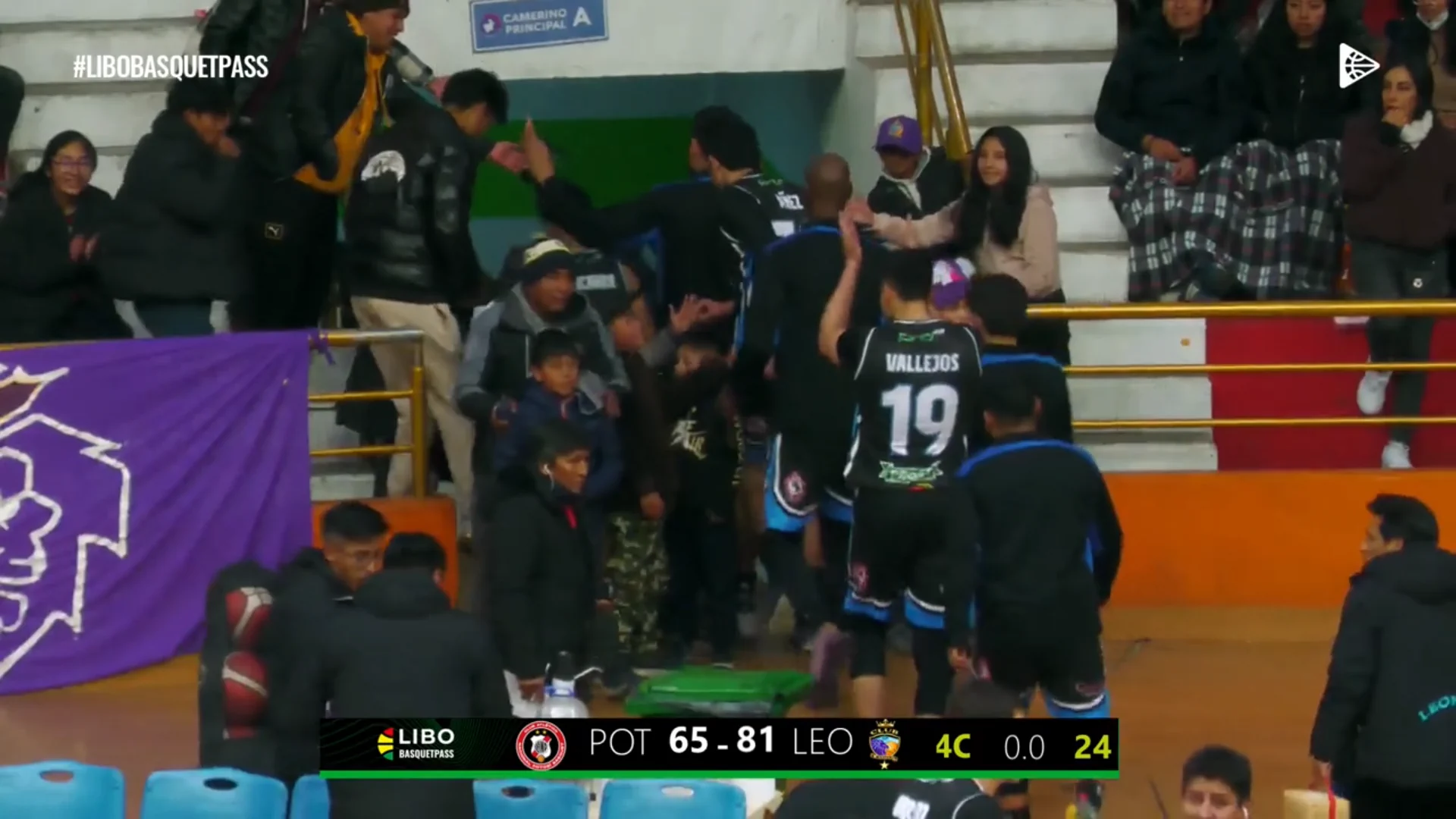 Nacional Potosí 65-81 Leones (Juego 2)