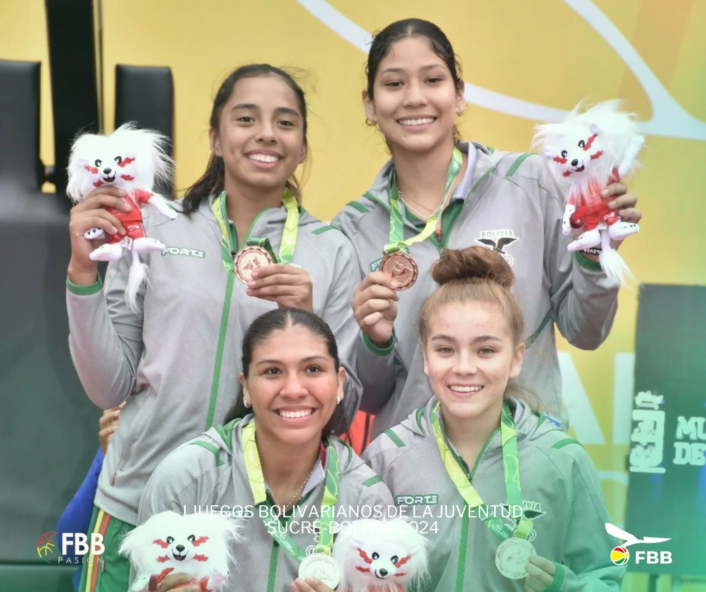 Bolivia consigue medalla de bronce 🥉 en el 3×3 de los Bolivarianos 2024