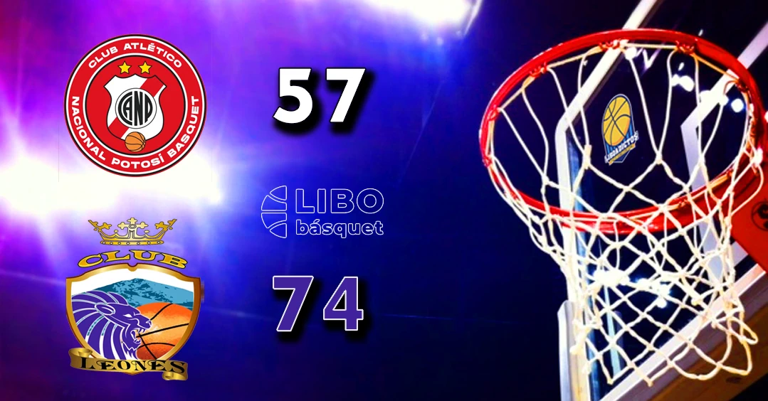 Nacional Potosi 57-74 Leones (Juego 1)