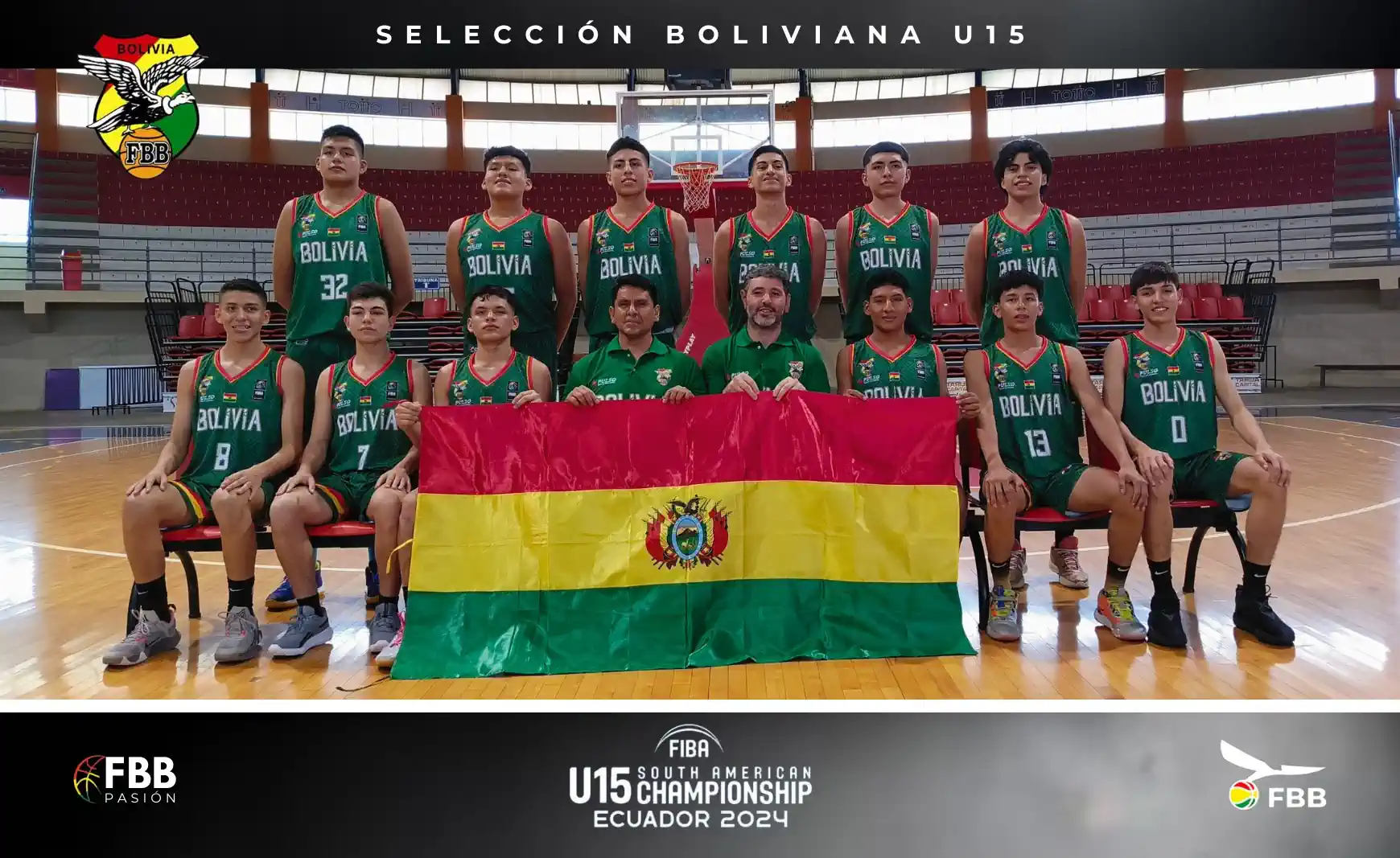 Bolivia entra en acción el Sudamericano U-15 de Ecuador