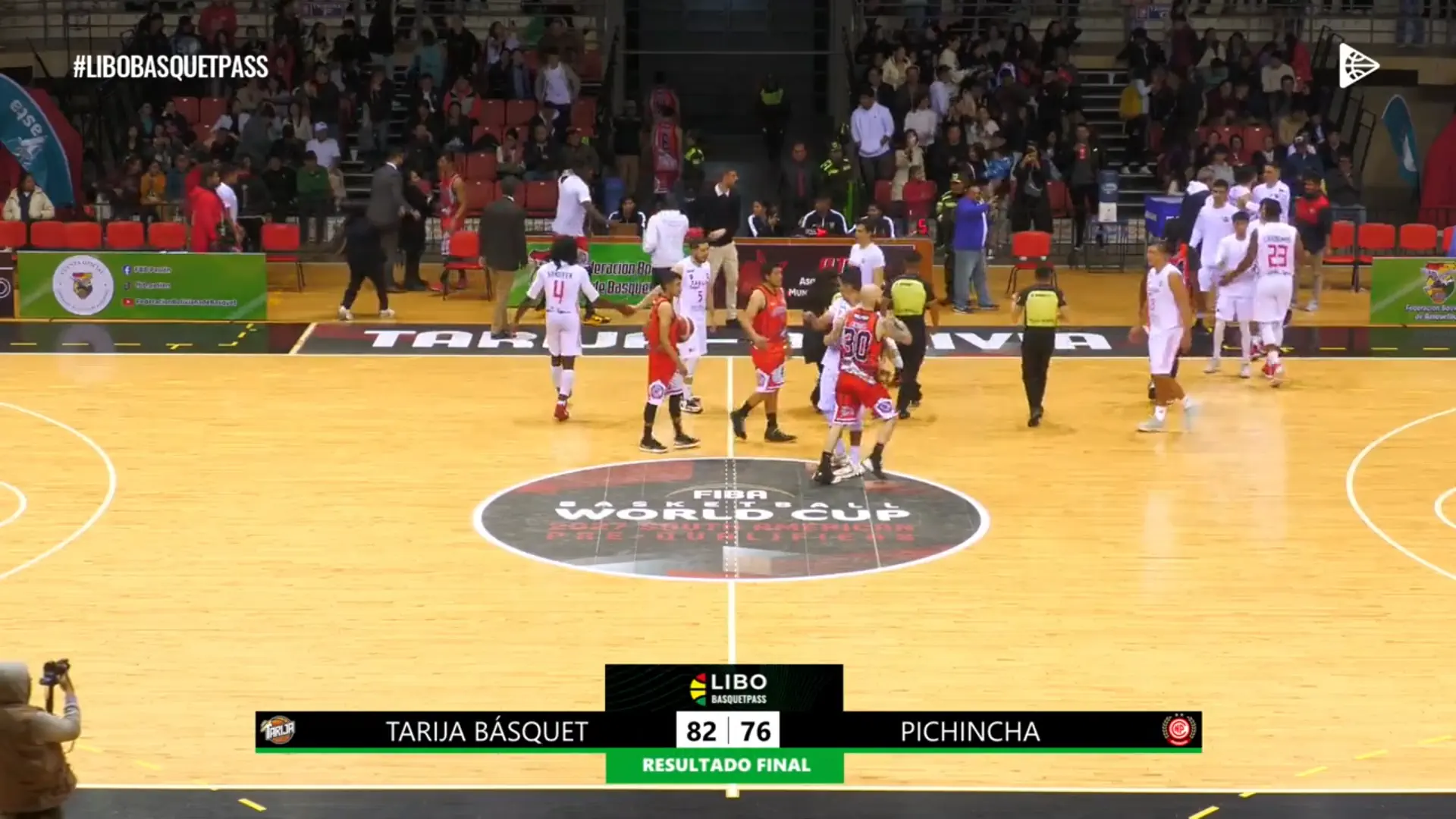 Tarija Basquet 82-76 Pichincha (Juego 1)