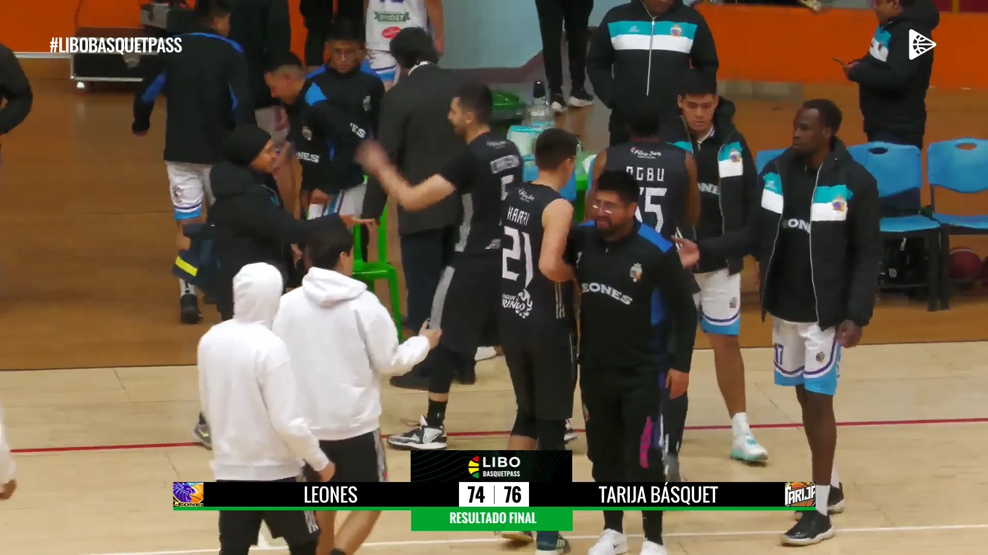 Leones 74-76 Tarija Básquet